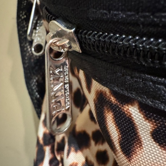 PINK Victoria's Secret Leopard Cheetah Campus Backpack - Rare/Vintage EUC - Picture 2 of 12